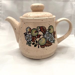 Sadler England Retro 70s Stoneware Teapot 🌿 Adorable🌿